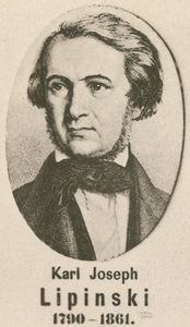 Karl Joseph Lipinski (gravyr) av English School