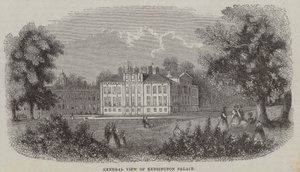 Kensington Palace, London (gravyr) av English School