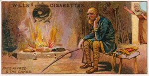 Kung Alfred och kakorna av English School