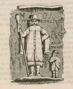 King Charles 1st Porter & Dwarf av English School