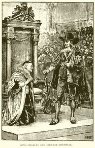 Kung Charles och talman Lental