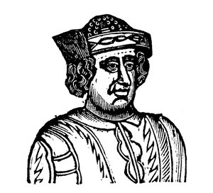 Kung Edward IV (träsnitt) av English School