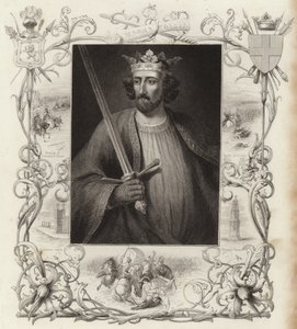 kung Edward I av England av English School