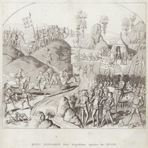 King Edwards första expedition mot skottarna av English School