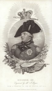 Kung George III av Storbritannien och Irland av English School
