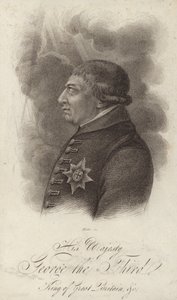 Kung George III av Storbritannien och Irland av English School
