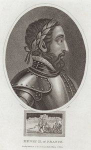 kung Henrik II av Frankrike av English School