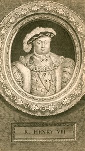 Kung Henrik VIII av English School