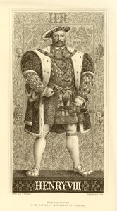 Kung Henrik VIII av English School