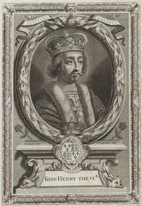 kung Henrik VI av England av English School