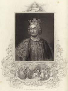 kung John av England av English School