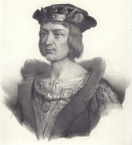 kung Ludvig XII av Frankrike av English School