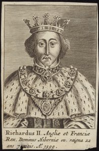 kung Richard II av England av English School