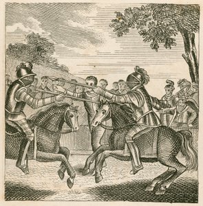 Kung Richard II förhindrade duellen mellan hertigarna av Hereford och Norfolk av English School