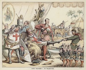 Kung Richard I i Palestina av English School