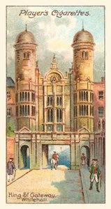 King St Gateway, Whitehall (chromolitho) av English School