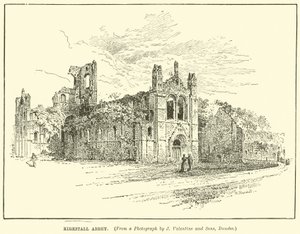 Kirkstall Abbey av English School