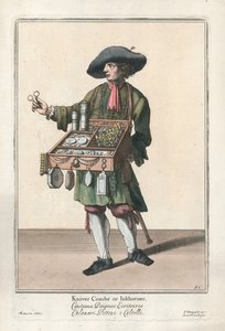 Knivar, kammar eller bläckhorn av English School