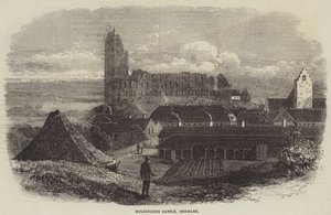 Koldinghus slott, Danmark (gravyr) av English School