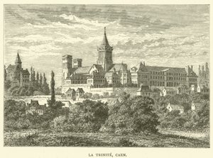La Trinite, Caen (gravyr) av English School