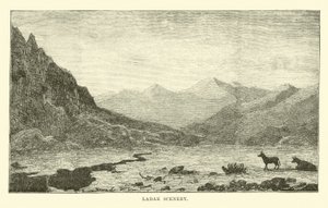 Ladak landskap av English School