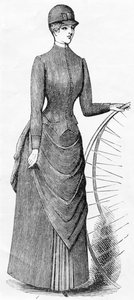 Cyklande damer, c.1880-1900 av English School