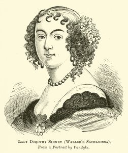 Lady Dorothy Sidney, Wallers Sacharissa av English School