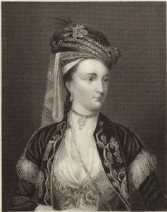 Lady Mary Wortley Montagu av English School