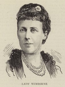 Lady Wimborne (gravyr) av English School