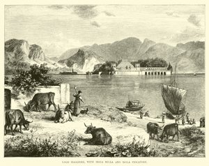 Lago Maggiore, med Isola Bella och Isola Pescatore