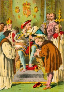 Lambert före Henrik VIII av English School