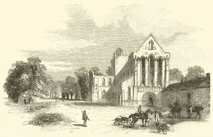 Lanercost Priory (gravyr) av English School