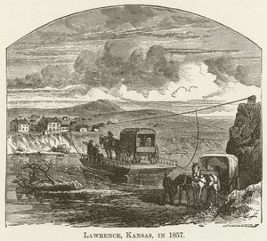 Lawrence, Kansas, 1857 av English School