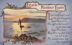 Lead Kindly Light (färglitografi) av English School