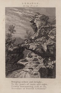 Libanon, Solomon Song IV, ver 15 (gravyr) av English School