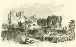 Leicester Abbey (gravyr) av English School