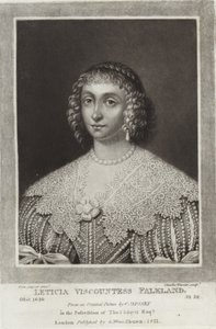 Leticia Viscountess Falkland av English School