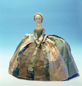 Letitia Penn docka (trä & textil)