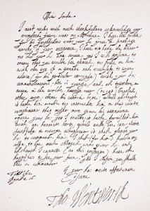 Brev av Thomas Wentworth, 16 april 1612 av English School