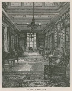 Bibliotek, norrut, Holland House av English School