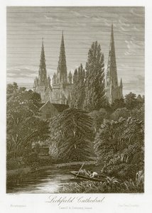 Lichfield katedral av English School