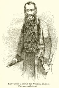 Generallöjtnant Sir Charles Napier av English School