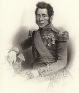 Generallöjtnant Sir John Fox Burgoyne av English School