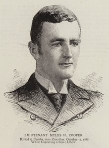 Löjtnant Myles H Cooper av English School