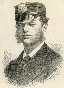 Löjtnant R.H. Archer, 1875 av English School