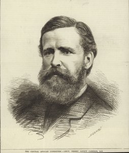 Lieutenant Verney Lovett Cameron (engraving) av English School