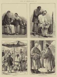 Livet i Kina, del II (gravyr) av English School