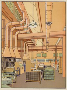 Ljusteknisk fabrik (färglitografi) av English School