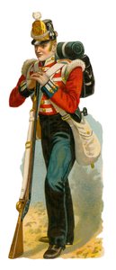 Let infanterist tid af George IVswed av English School