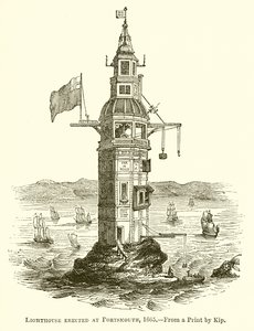 Fyr byggd i Portsmouth, 1665 av English School